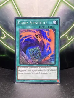 Yugioh Fusion Substitute FUEN-EN041 Super Rare 1st Edition - Image 1