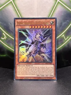 Yugioh Divine Dragon Lord Felgrand SR02-EN001 Ultra Rare 1st Edition NM - Image 1