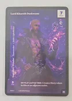 Wonders of the First Lord Khareth Duskwane Mythic Call of the Stones CoTS - Image 1