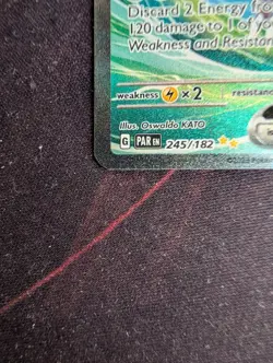 Pokemon TCG Card Garchomp ex 245/182 Paradox Rift Special Illustration Rare - NM - Image 4