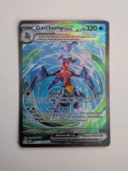 Pokemon TCG Garchomp EX 245/182 Paradox Rift Special Illustration Rare Card - Image 1