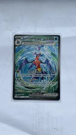 Pokemon Garchomp EX TCG Paradox Rift Holo Card 245/182 Special Illustration Rare - Image 1