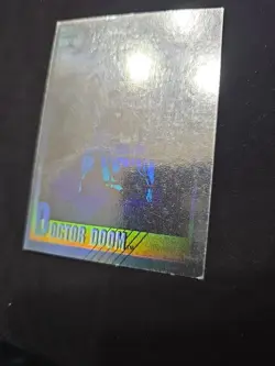 1991 Marvel Super-Villains Dr. Doom Card #H-4 - Image 3