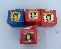 lot 4 Vintage Burger King complete collection Pokemon Gold Card Pikachu rb7 - Image 1