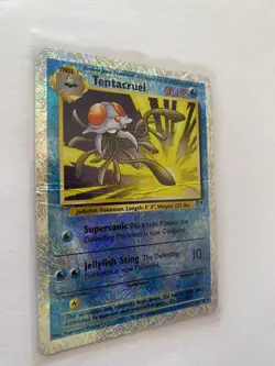 Tentacruel ULTRA RARE Reverse Holo 66/110 2002 Pokemon Card Legendary Collection - Image 3
