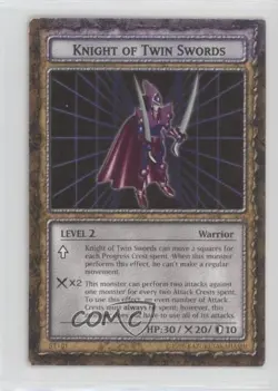 Knight of Twin Swords YuGiOh Dungeon Dice Monsters #ST-01 2003 - Image 1