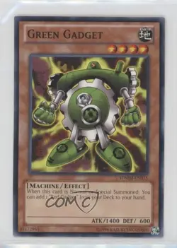 Green Gadget Unlimited YuGiOh Machina Mayhem Structure Deck #SDMM-EN015 2010 - Image 1