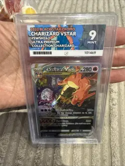 Charizard VSTAR SWSH262 Ultra Premium Collection Promo Pokemon Card Ace 9 Mint - Image 1