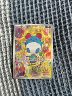 Pokemon TCG Marill 232/217 Illustration Rare Card Only Collection and Cash - Image 1