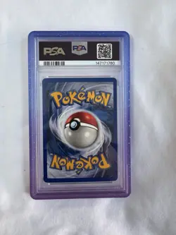 Pokemon Dark Slowbro TCG Holo Card 8/110 Legendary Collection Reverse Holo PSA 8 - Image 2