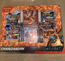 Pokemon TCG: Charizard ex Premium Collection pokemon card game - Image 1