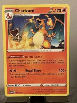 Pokemon TCG Charizard 001/015 McDonald's Promos 2025 Dragon Discovery - Image 1