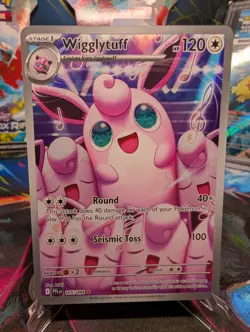 Wigglytuff 105/094 - Illustration Rare - Pokemon TCG: Phantasmal Flames - NM - Image 1