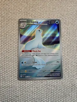 Dewgong 097/094 Phantasmal Flames NM Illustration Rare Pokemon TCG - Image 1