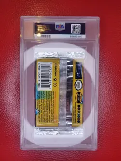 1999 Pokemon TCG Blastoise Base Set Booster Foil Pack PSA 9 - Image 2