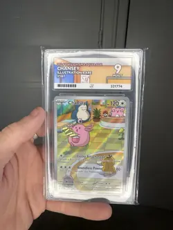 Chansey 187/167 Illustration Rare Pokemon TCG Twilight Masquerade ACE 9 - Image 1