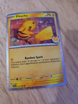 Pikachu (Pokemon Day 2026) 051/162 Miscellaneous Cards & Products Holo with coin - Image 4