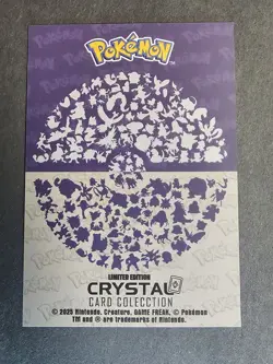 MEW - POKEMON BLACK DARK CRYSTAL CARD COLLECTION SPECIAL LEGENDARY HOLO - Image 2