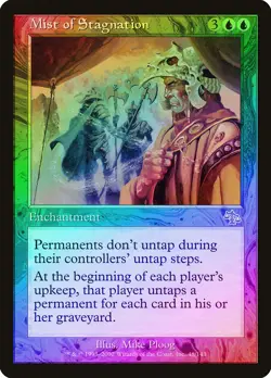 Mist of Stagnation FOIL Judgment PLD Blue Rare MAGIC GATHERING CARD ABUGames - Image 1