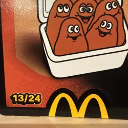McNugget Buddies 13/24 Mcdonalds Trading Cards 2026 UnRedeemed 6 Free Nuggets - Image 3