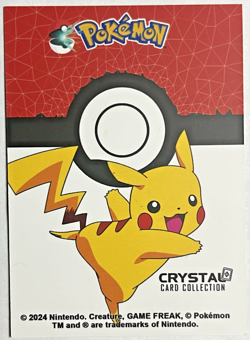 2025 Pokemon Stained Glass Crystal Card #E09 Mew #151 Limited Edition - Image 2