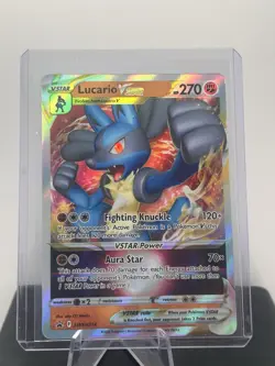 Lucario VSTAR SWSH214 SWSH: Sword & Shield Promo Cards Holo - Image 1