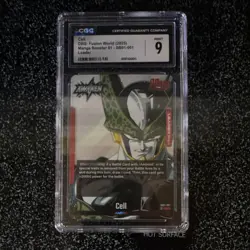 Dragon Ball Super Cell Fusion World Manga Booster 01 Leader SB01-001 CGC 9 Card - Image 1