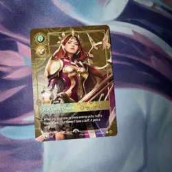 Riftbound METAL Card – Leona Radiant Dawn - Prize Wall Exclusive - Image 1