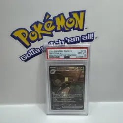 Pokemon TCG Sinistcha ex 210/167 TWM Special Illustration Rare Card - PSA 10 - Image 1
