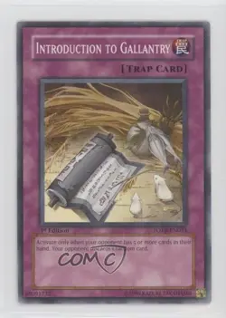 Introduction to Gallantry 1st Ed. YuGiOh Force of the Breaker #FOTB-EN053 2007 - Image 1