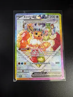 Eevee ex SVP 174 Prismatic Evolutions [UPC] Black Star Promo Pokemon Card NM/M - Image 5