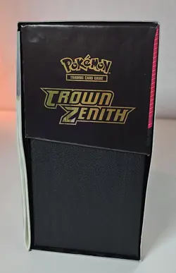 Empty Pokemon Crown Zenith Elite Trainer Box w accessories, One Random Pack - Image 2