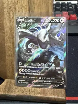 Pokemon Lugia v 186/195 Alt Art Silver Tempest Fresh Pull - Image 1