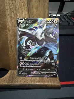 Pokemon Lugia v 186/195 Alt Art Silver Tempest Fresh Pull - Image 2