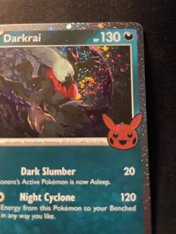 Darkrai 136/197 Cosmos Swirl Holo NM Trick or Trade 2024 English Pokemon TCG - Image 2