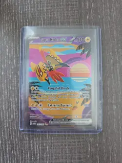 2023 Pokemon SV Paradox Rift Tapu Koko ex #247/182 SIR Special Illustration Rare - Image 1