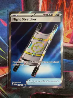 Night Stretcher 173/132 Ultra Rare, Pokemon: Mega Evolution, Near Mint - Image 1