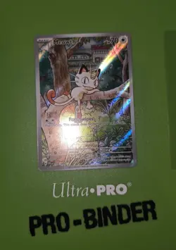 Pokemon TCG Meowth 106/094 Me02: Phantasmal Flames Holo - Image 2