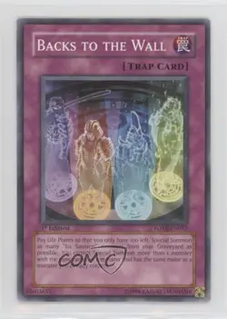Backs to the Wall 1st Ed. YuGiOh Force of Breaker #FOTB-EN052 2007 - Image 1