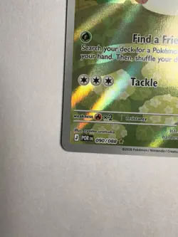 Pokemon Perfect Order Rowlet 090/088 Illustration Rare NM - Image 2