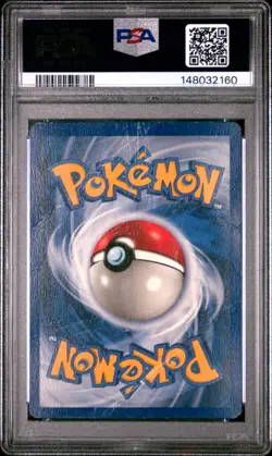 1999 POKEMON FOSSIL #4 DRAGONITE-HOLO PSA 1 - Image 2