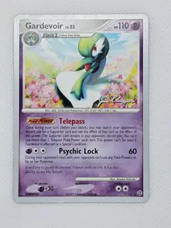 2008 Pokemon World Championships Gardevoir 7/132 LP (Not Tourney Legal) - Image 1