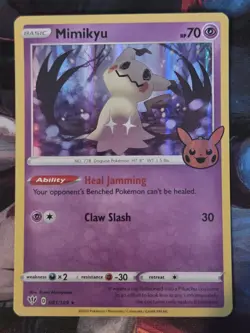 MIMIKYU 081/189 HALLOWEEN TRICK OR TRADE 2022 HOLO POKEMON TCG - Image 1