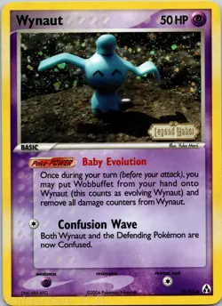 Wynaut 71/92 Common Legend Maker Pokemon NM - Image 1