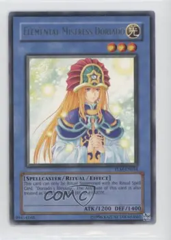 R - Elemental Mistress Doriado YuGiOh The Lost Millenium #TLM-EN034 2005 - Image 1