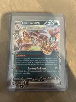 Charizard ex -196 196 Holo Promo Scarlet & Violet Promo Pokemon Near Mint - Image 1