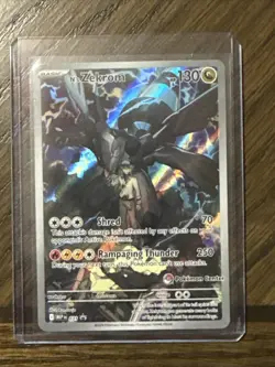 Pokemon TCG N’s Zekrom Pokemon Center Stamped Holo Promo Illustration Rare - Image 1