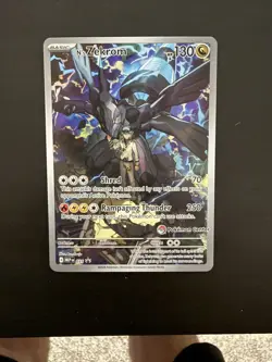 Pokemon TCG N’s Zekrom Pokemon Center Stamped Holo Promo Illustration Rare - Image 4