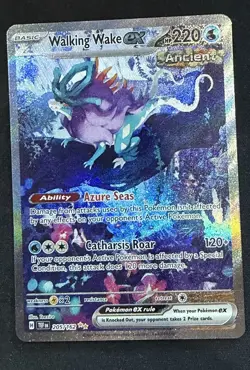 Walking Wake 205/162 Temporal Forces Special Illustration Holo 🔥 Pokemon - Image 1