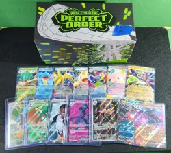 Pokemon Perfect Order ETB Filled With Bulk Common, Rev Holo, Holo, & Ex From Set - Image 1